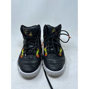 Fila MB Mens Black/Red Orange/Fila Red  Sneakers Mens 8.5